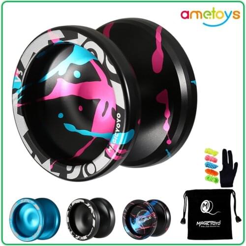 MagicYoyo V3 Professional Yoyo Responsive High-speed Aluminum Alloy Yoyo CNC Lathe with Spinning String for Children Kids Adults