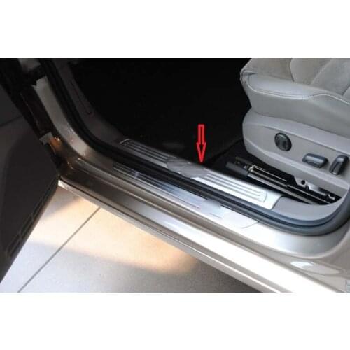 S.Steel Door sill scuff plate Guard Insert For VW GOLF 7 MK7 5door 2013 2014