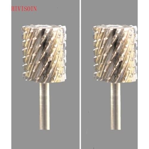 Silver Big Barrel Bit -HIVISOIN Carbide Nail Drill Bit - C