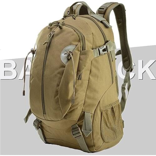 40L Tactical Army Men Military Backpack Camping Travel Bag Molle Camouflage 3D Attack Rucksack Outdoor Climbing Hiking Sport Bag