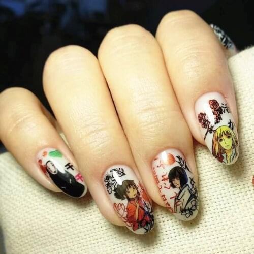 TSC-103 cute SUPER slider tomie beginning 3d nail art stickers finished sticker patch