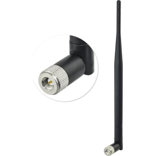 Superbat 800mhz 3.5 DBi Omni Aerial Booster Tilt-and-Swivel Design GSM Rubber Ducky Antenna SMA Plug 236mm for Phone PCMCIA