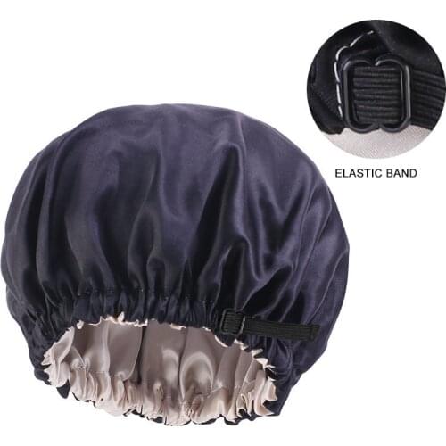 1Pcs Baby Silky Sleeping Hat Girl Night Sleep Cap Hair Sanitary Care Bonnet Nightcap for Children Cap Bonnet Shower Accessories