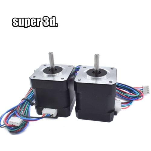1pcs Nema17 Height 48mm Stepper Motor 4 leads bipolar 42*42*48mm for 3D printer CNC