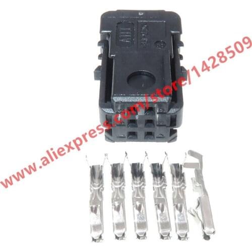 10 Sets 6 Pin Automotive Female Connector With Terminals For Car Wiring Harness