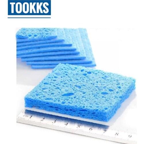 10pcs/Lot 400*300*2mm Multi-Functional Cleaning Sponge Mobile Phone LCD Glue Remove Sponge Glue Cleaning Computer Repair Tools