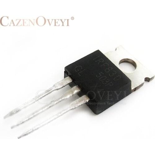 10pcs/lot IRF830PBF IRF830 TO-220 500V 4.5A new original In Stock