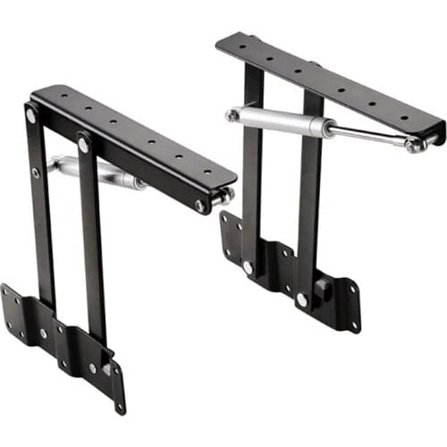 JFBL Hot 2Pcs Table Hinges Lift Up Coffee Table Top Foldable Mechanism Hardware Furniture Lifting Folding Cabinet Hinge