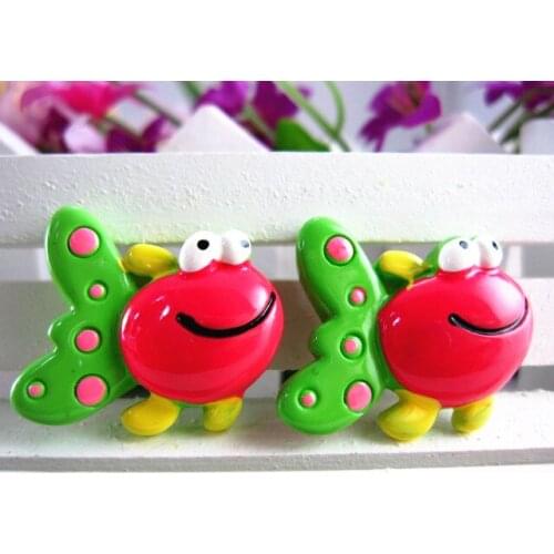 30pcs/lot flat back resin cartoon gold fish DIY resin cabochons accessories about 25mm