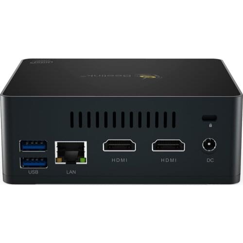 Beelink GKmini Computer Intel J4125 DDR4 8GB SSD 128GB USB 3.0 BT4.0 Dual Band WIFI 2.4G+5.8G RJ45 Desktop Windows 10 Mini PC