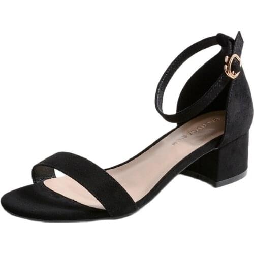 Low Heel Sandals For Women Sexy Lace Up Sandals Woman Shoes Luxury Block Heel Shoes Sandals Women Zapatos Verano Mujer 2020