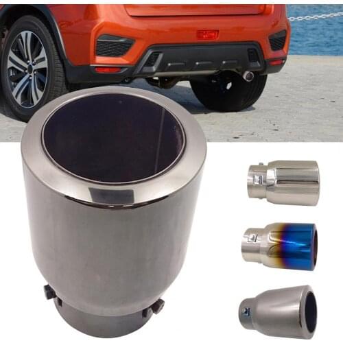 General Tail Throat Muffler Large Diameter Anti-rust Stainless Steel Car Modification Exhaust Tip Pipe for Mitsubishi ASX