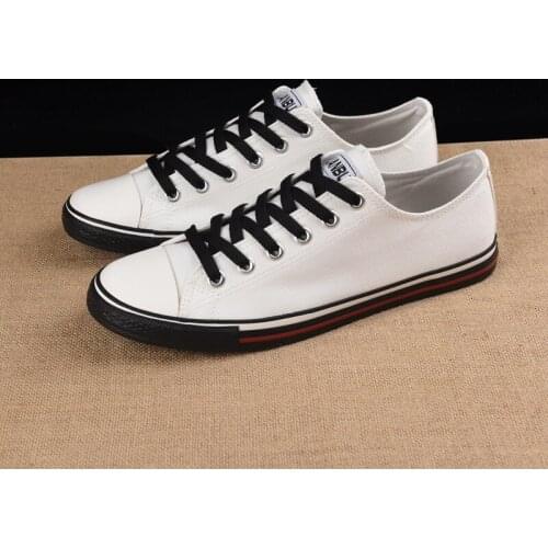 New Men Canvas Sneakers Unisex Skateboard Shoes Womens Sneakers Platform White Shoes Casual Canvas Shoes for Men Summer Sneaker