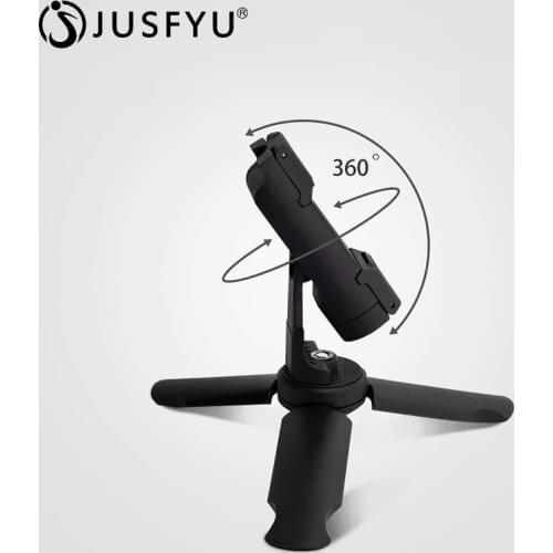 Mini Tripod With Bluetooth Remote Shutter For IPhone Huawei Samsung mini Camera Tripod 360 Rotating Phone Holder Clip Stand