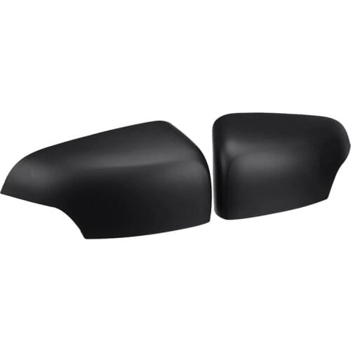 NEW-Matte Black Car Rearview Mirror Cover Door Side Mirror Shell for Ford Ranger T6 T7 T8 2012-2019
