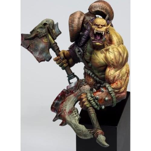 1/12 Orc Rager, Resin Model Bust GK, Sci-fi theme, Unassembled and unpainted kit