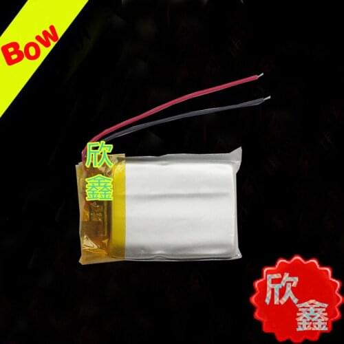 Polymer lithium battery 3.7V lithium battery 602030 capacity 300mAh point reading pen flash shoes recorder battery