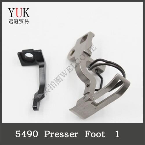 Industrial sewing machine accessories dlu-5490 presser foot pleating presser foot