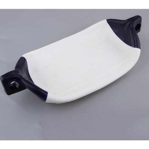 Ribbed Boat Fender Bumper Dock Shield Protection 22.8x6.3' / 26.8x8.3' for Yacht Inflatable Boat Speedboat Marina