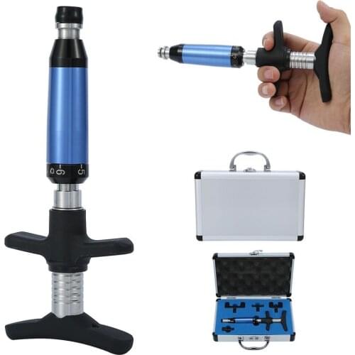 New Chiropractic Adjustable Tool Spine Back Activator Instrument 6 Levels Mechanic Therapy Adjust Vertebration Body Beauty