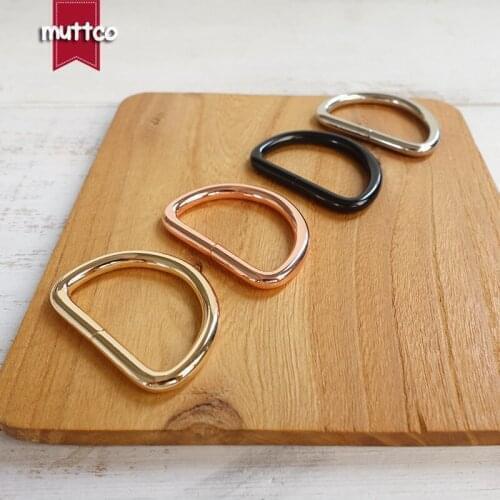 DIY for Dog Collar 3.0cm Needlework Luggage Sewing handmade manual buttons D Ring semi ring Buckle dog accessories 4 colors