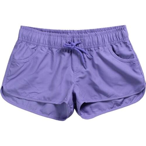 Womens Swim Shorts Quick Dry Summer Women Board Shorts Swimwear Beach Short Ladies Athletic Beach Trunks