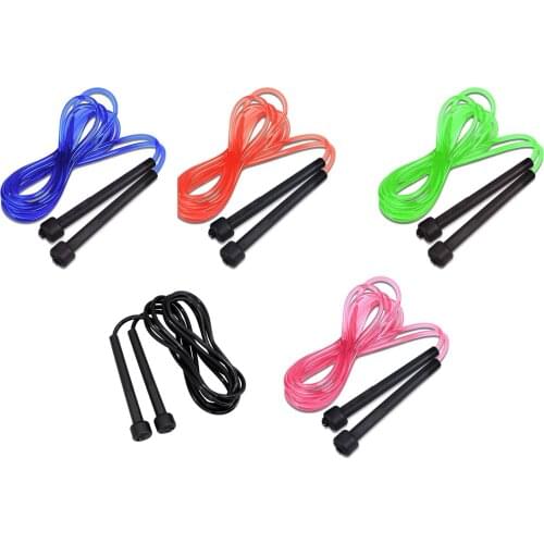 Speed Jump Rope Crossfit Professional Men Women Gym PVC Skipping Rope Adjustable Fitness Equipment Muscle Boxing MMA Training