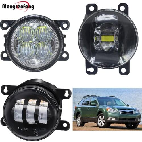 LED Fog Light Assembly For Subaru Outback 2010 2011 2012 Car Front Bumper Fog Lamp Daytime Running Light H11 12V Accessories