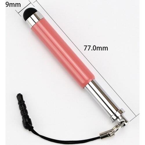 Telescopic pull rod Retractable Metral Retractable Stylus Pen Touch Pens For Capacitive Screen IPAD PHONE Tablet PC 3000pcs/lot