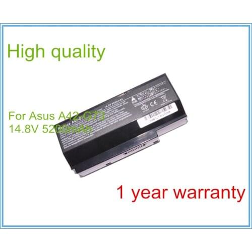 14.8V 5200mAh A42-G73 battery for G73 G73JH G73JW G73SW free shipping
