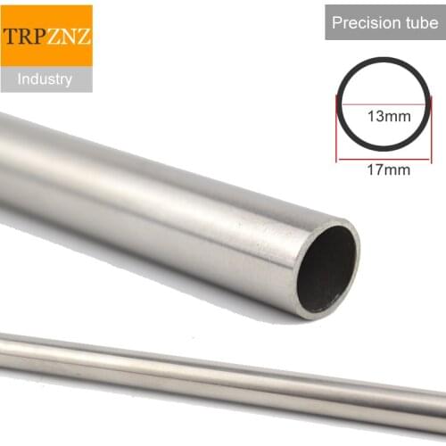 304 stainless steel tube precision pipe ,OD17x2mm, Outer diameter 17mm,wall thick 2mm,inner diameter 13mm ,tolerance 0.05mm