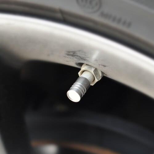 4pcs Tire Valve Stem Caps For Acura RLX CL EL RL CSX ILX MDX NSX RDX RL SLX TL TSX Vigor ZDX