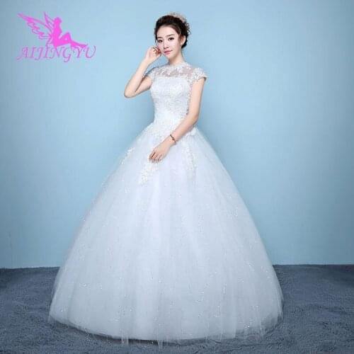 AIJINGYU bride wedding dresses party long dress WK731
