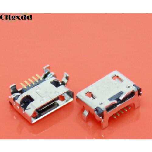 Cltgxdd 1pcs 5pin Micro USB jack Socket connector charging port for Lenovo A10-70 A370E A3000 A3000H A5000 A7600 A7600H S910