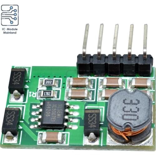 DC 5V 6V 9V 12V 15V 24V Step Up Boost Converter Power Supply Module DD1718PA + pins 3-18V to Positive and Negative Boost Module