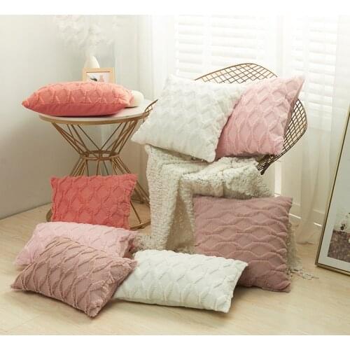 Decorative Cushion Covers Pillowcase Home Decor Throw Pillow Cover Living Room Bedroom Sofa Christmas Decoration Warm Soft Plush