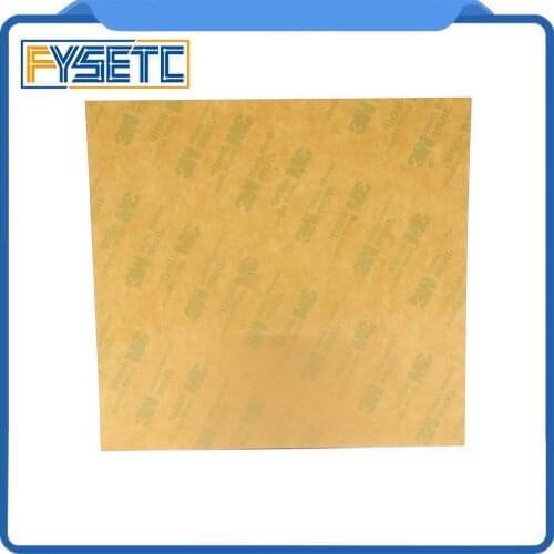 3D Printer Parts Cold PEI Frosted 3D Print Build Surface Polyetherimide Cold PEI Sheet 0.3mm Thickness With 3M 468MP Adhesive