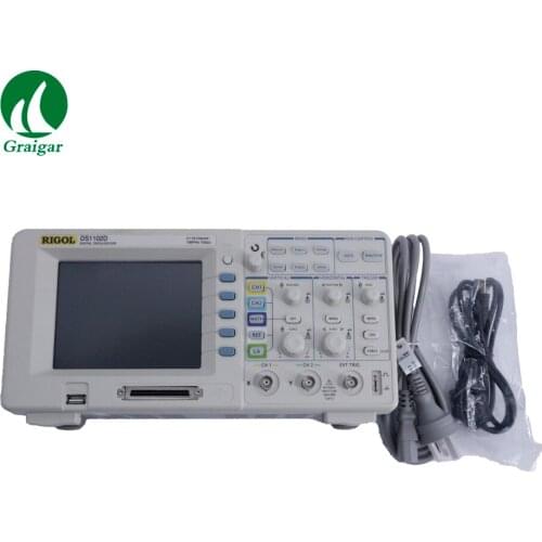 DS1102D Max. Sample rate 1GSa/s(Analog),200MSa/s(LA)
