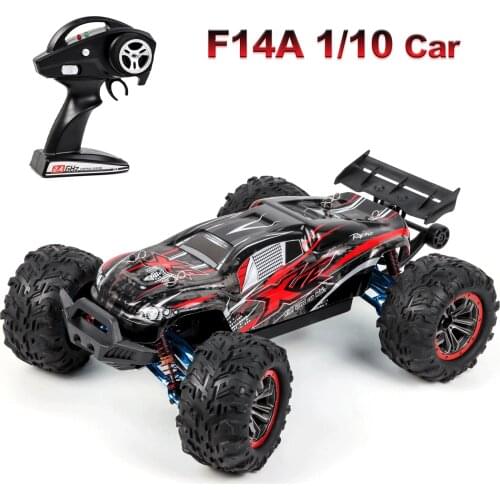 KELEIDI TOYS F14A 1/10 RC Car 2.4GHz 4WD RC Racing Car 70km/h High Speed 200m Control Distance Brushless Motor Off-Road Car