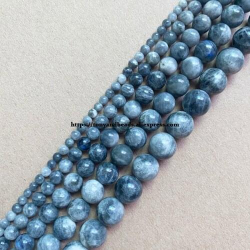 Genuine Semi-precious Natural AA Quality Dream Labradorite Stone Round Loose Beads 4 6 8 10 12mm For Jewelry Making DIY