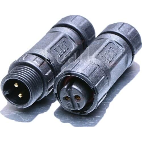 M12 2pin,3pins,4pins,5pins,6pins 7pins 8 Pins Male Female High Quality Field Assembly Cable Connector Waterproof ConnectorSolar
