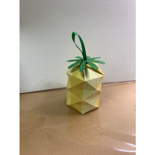 3D Pineapple Figure Box Metal Cutting Dies for Scrapbooking DIY Photo Album Card Making Decorative Handcraft New 2019