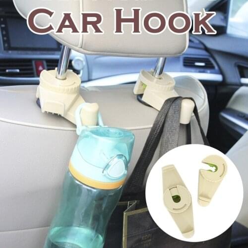 Multi-function Car Hook Car Seat Accessories for Hanging Bags Hanging Items 360 degree roate cars Interior hang accessories