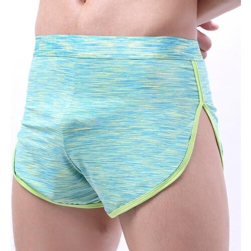 Mens casual sports shorts are breathable and loose