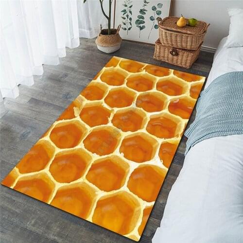 Bee Rug 3D All Over Printed Non-slip Mat Dining Room Living Room Soft Bedroom Carpet 02