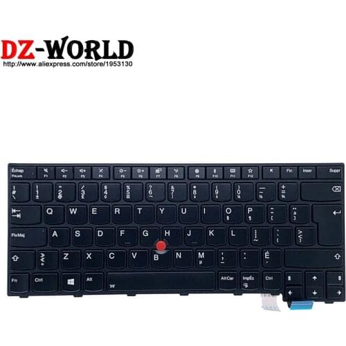 New Original CFR Canadian French Backlit Keyboard for Lenovo Thinkpad T460p T470p Laptop 01EP470 01EP429