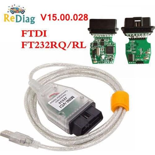 2020 Newest V15.00.028 TIS Techstream MINI VCI Supports For Toyota Multi-Language FT232RQ/RL OBD2 USB Diganotsic Interface