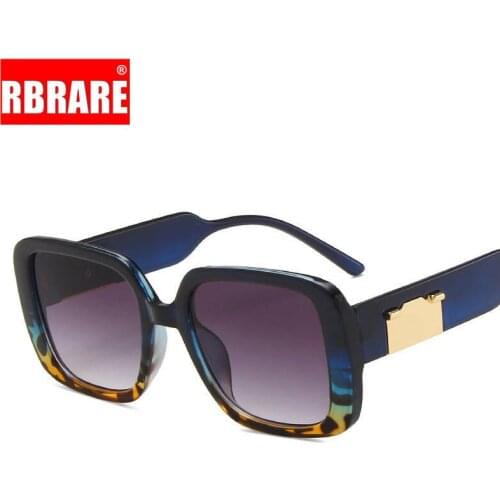 RBRARE Oversized Sunglasses Women Square Sun Glasses Women Retro Glasses Brand Designer Women Sunglasses Classic Gafas De Mujer