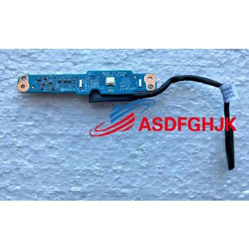 Original FOR Dell FOR Alienware 15 17 R2 R3 Power Button Board WITH Cable LS-B753P Full TESED OK