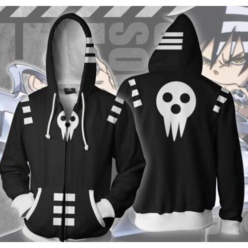 2021 Autumn Men Hooded Jackets3D Print Overcoat Male Casual Outwear Hip Hop Streetwear Coats Halloween Cosplay Costume